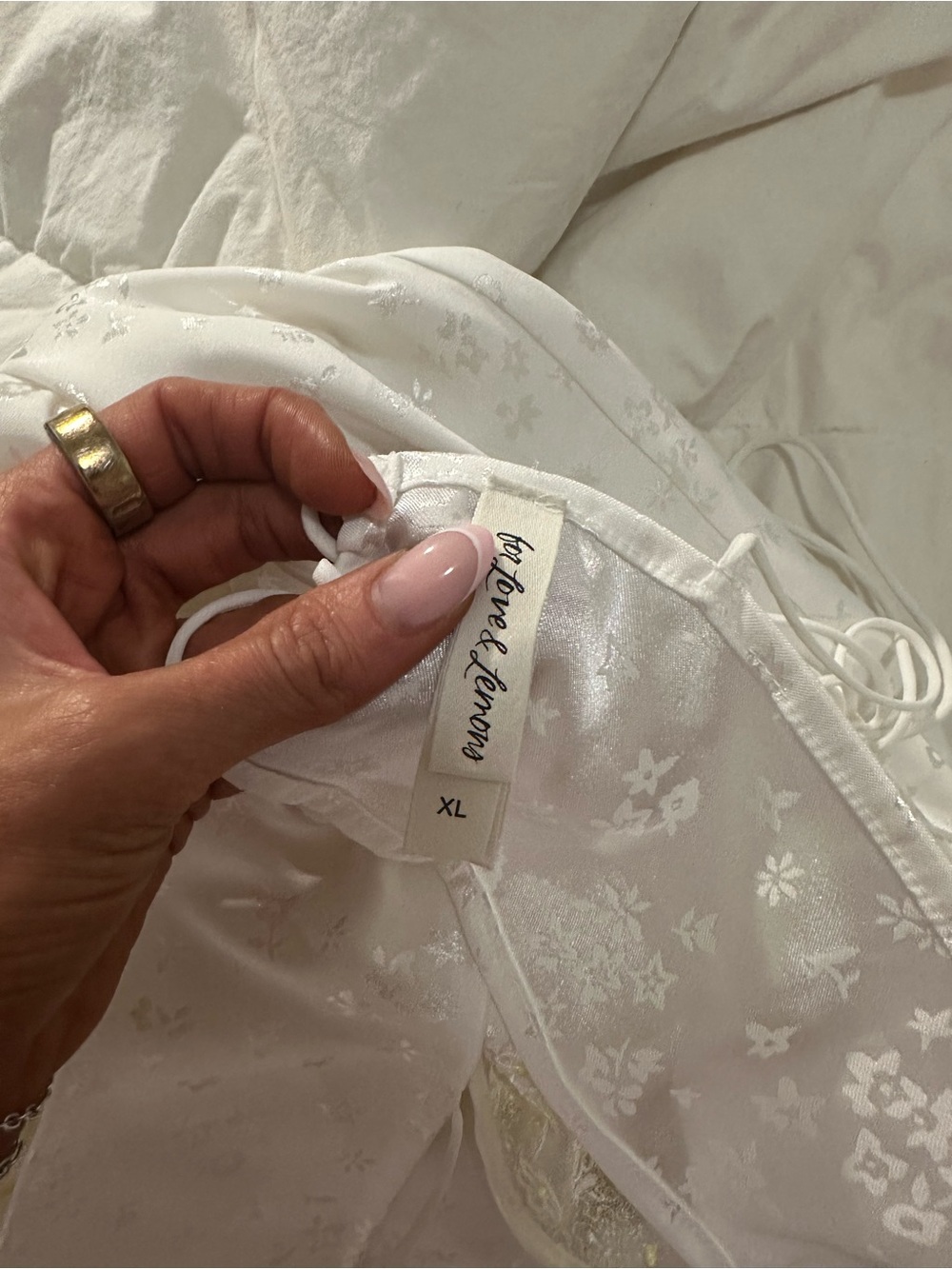 For Love And Lemons Daisy baby’s breath slip dress - Picture 8 of 8